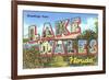 Greetings from Lake Wales, Florida-null-Framed Premium Giclee Print