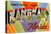 Greetings from Lakeland, Florida-null-Stretched Canvas