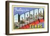 Greetings from Laredo, Texas-null-Framed Art Print