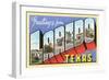 Greetings from Laredo, Texas-null-Framed Art Print