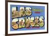 Greetings from las Cruces, New Mexico-null-Framed Premium Giclee Print