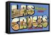 Greetings from las Cruces, New Mexico-null-Framed Stretched Canvas