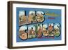 Greetings from Las Cruces, New Mexico-null-Framed Art Print