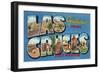 Greetings from Las Cruces, New Mexico-null-Framed Art Print