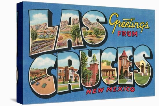 Greetings from Las Cruces, New Mexico-null-Stretched Canvas