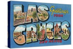 Greetings from Las Cruces, New Mexico-null-Stretched Canvas