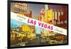 Greetings from Las Vegas, Nevada-null-Framed Art Print