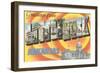 Greetings from Little Rock, Arkansas-null-Framed Art Print