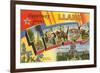 Greetings from Llano,Texas-null-Framed Premium Giclee Print