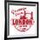 Greetings From London Stamp-radubalint-Framed Art Print