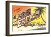 Greetings from Long Beach Resort, Panama City, Florida-null-Framed Giclee Print