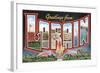 Greetings from Lorain, Ohio-null-Framed Art Print