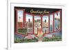 Greetings from Lorain, Ohio-null-Framed Art Print