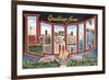 Greetings from Lorain, Ohio-null-Framed Premium Giclee Print