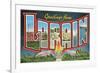Greetings from Loran, Ohio-null-Framed Premium Giclee Print