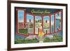Greetings from Loran, Ohio-null-Framed Premium Giclee Print