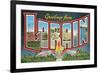 Greetings from Loran, Ohio-null-Framed Art Print