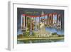 Greetings from Louisiana-null-Framed Art Print