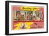 Greetings from Louisiana-null-Framed Art Print