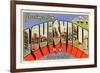 Greetings from Louisville, Kentucky-null-Framed Art Print