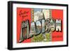 Greetings from Madison, Wisconsin-null-Framed Art Print