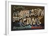 Greetings from Mammoth Cave, Kentucky-null-Framed Art Print