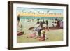 Greetings from Manasquan, New Jersey-null-Framed Art Print