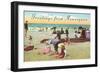 Greetings from Manasquan, New Jersey-null-Framed Art Print