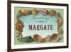 Greetings from Margate, New Jersey-null-Framed Art Print