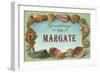 Greetings from Margate, New Jersey-null-Framed Art Print