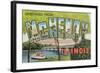 Greetings from Mchenry, Illinois-null-Framed Art Print