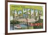 Greetings from Mchenry, Illinois-null-Framed Art Print