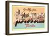 Greetings from Melbourne, Florida-null-Framed Art Print