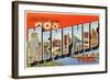 Greetings from Memphis, Tennessee-null-Framed Art Print