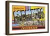 Greetings from Memphis, Tennessee-null-Framed Art Print