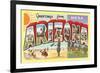 Greetings from Mesa, Arizona-null-Framed Premium Giclee Print