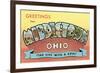 Greetings from Middletown, Ohio-null-Framed Art Print