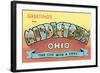 Greetings from Middletown, Ohio-null-Framed Art Print