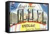 Greetings from Midland, Texas-null-Framed Stretched Canvas