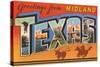 Greetings from Midland, Texas-null-Stretched Canvas