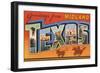 Greetings from Midland, Texas-null-Framed Art Print