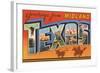 Greetings from Midland, Texas-null-Framed Art Print