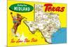 Greetings from Midland, Texas-null-Mounted Premium Giclee Print