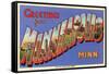 Greetings from Minneapolis, Minnesota-null-Framed Stretched Canvas