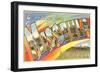 Greetings from Missoula, Montana-null-Framed Art Print