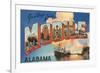 Greetings from Mobile, Alabama-null-Framed Premium Giclee Print