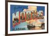 Greetings from Mobile, Alabama-null-Framed Premium Giclee Print