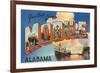 Greetings from Mobile, Alabama-null-Framed Art Print