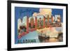 Greetings from Mobile, Alabama-null-Framed Art Print