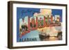 Greetings from Mobile, Alabama-null-Framed Art Print